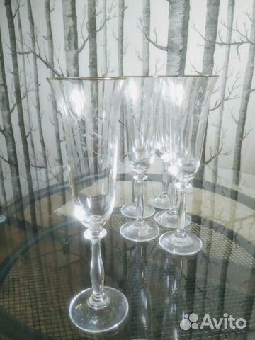 Бокалы для шампанского Bohemia Crystal 