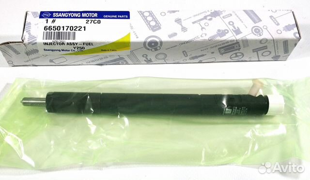 Форсунка 6650170221 Ssangyong D27DT Euro 4 Форсунка 6650170221 Ssangyong D27DT Euro 4