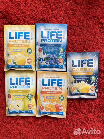 Протеин ассорти в пакетиках Life Protein Протеин ассорти в пакетиках Life Protein