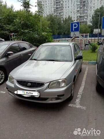 Hyundai Accent 1.5 МТ, 2004, 175 000 км