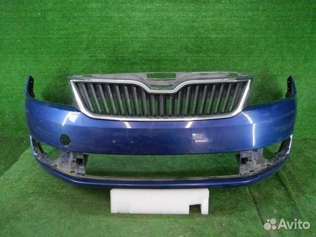 Бампер передний Skoda Rapid (2012-2020) 60U807221F Бампер передний Skoda Rapid (2012-2020) 60U807221F