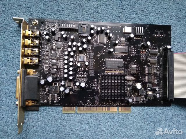 Creative X-FI Xtreme SB0460 с внешним блоком