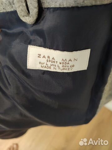 Пиджак мужской zara Пиджак мужской zara