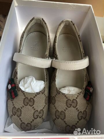 Туфли Gucci детские 26 размер Туфли Gucci детские 26 размер
