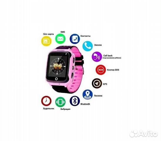 Часы детские с GPS Q528 с камерой Часы детские с GPS Q528 с камерой