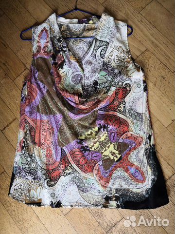 Шёлковый топ, блуза etro Шёлковый топ, блуза etro