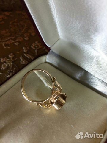 Золотое советское кольцо Узелок Золотое советское кольцо Узелок