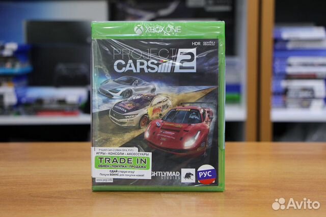 83512003625  Project Cars 2 - Xbox One Новый диск 