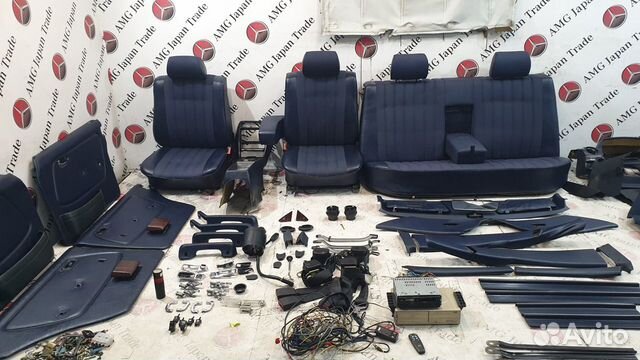 Салон в сборе на Mersedes-Benz W123 E