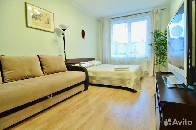 

1-к. квартира, 40 м², 1 кровать