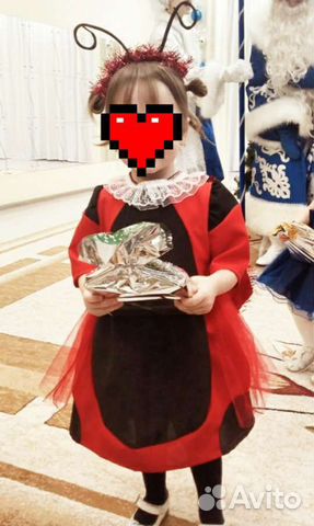 Костюм Божья коровка р95-105