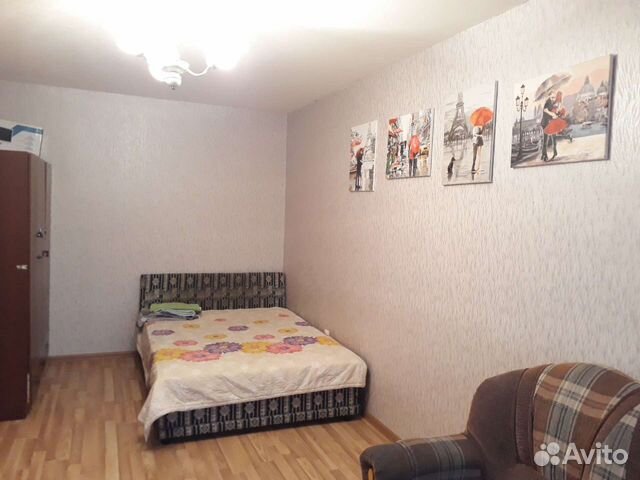 

1-к. квартира, 44 м², 3 кровати