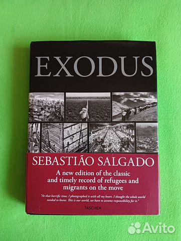 Exodus Sebastiao Salgado книга альбом