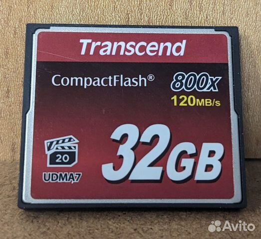 Карта памяти compact flash 32 Gb