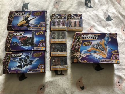 Полная коллекция Hasbro Стражи Галактики 1 часть