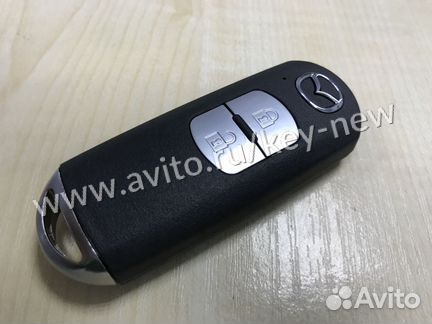 Ключ Mazda смарт ключ Keyless Go две кнопки