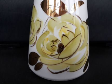 Графин-штоф Золотая роза лфз времен СССР