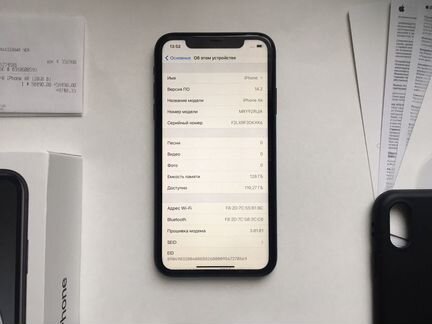 iPhone XR 128GB black ростест чек гарантия