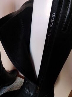 Сапоги кожаные