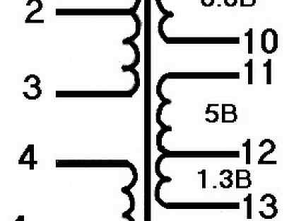 Схема трансформатора тн 61