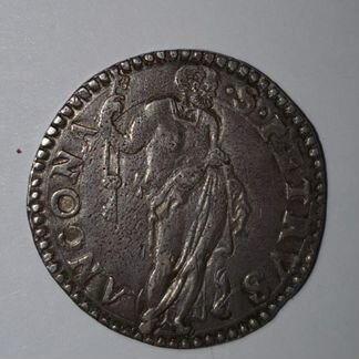 Тестон Григорий xiii 1572-1585 rare