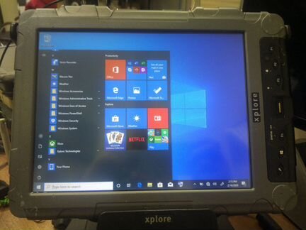 Xplore xc6 защищённый планшет