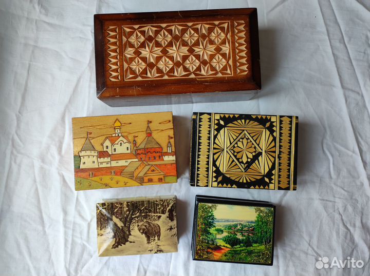 Шкатулки СССР