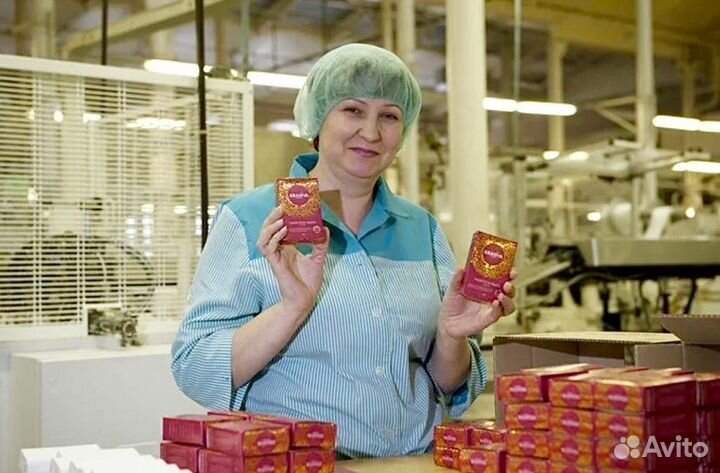 Упаковщик на производстве чая - Москва Вахта 15/15