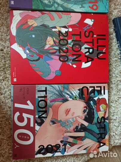 Японские артбуки illustration 2019-2022