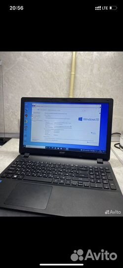 Ноутбук Acer Extensa Intel 4Gb