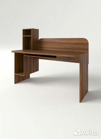 Компьютерный стол из шпона Дуб мореный CBN - Earth