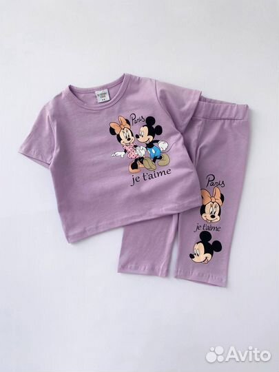 Костюм для девочки с капри 