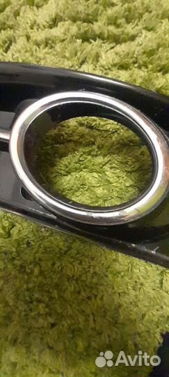 Боковая вставка в передний бампер Audi a3 8p левая