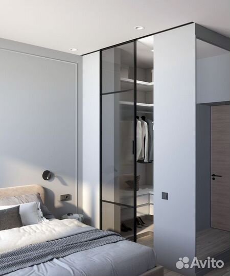 Межкомнатные перегородки. Двери-купе