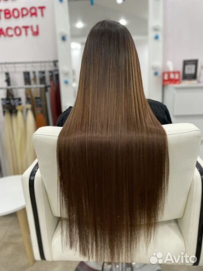 Наращивание биопротеиновых волос