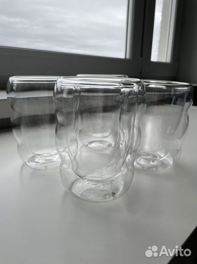Бокалы с двойными стенками