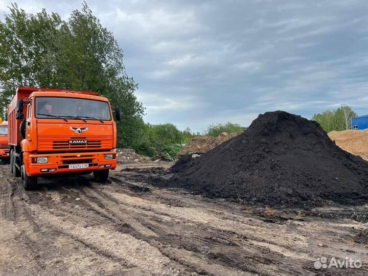 Торф, чернозем, грунт