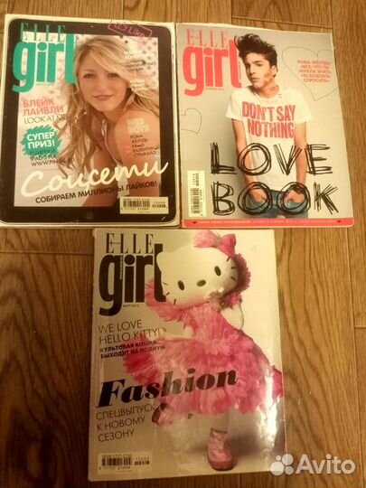 Журналы Elle girl 2012