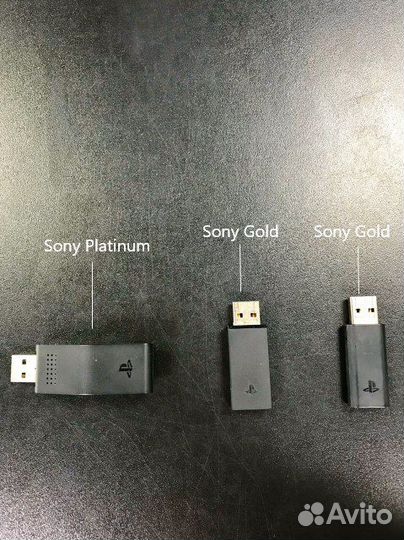 USB Адаптер для наушников Sony Platinum Gold Pulse