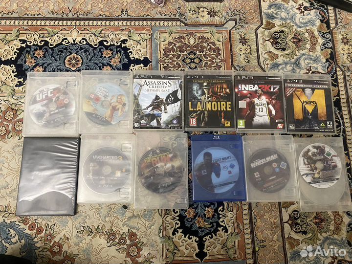 Диски на PS3