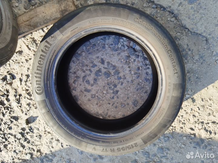 Continental ContiPremiumContact 5 215/55 R17