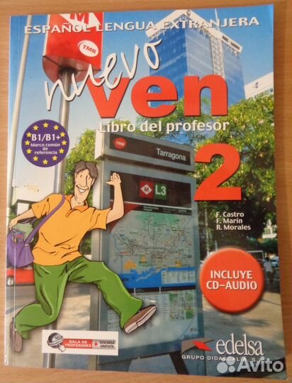 Nuevo Ven 2, libro del profesor. F. Castro