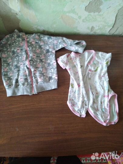 Вещи пакетом на девочку до 1.5 лет