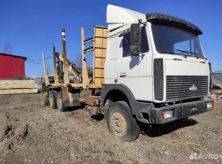 МАЗ 6303-40 с КМУ, 2001