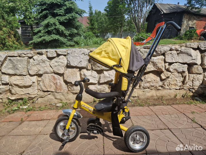 Детский трехколесный велосипед бу