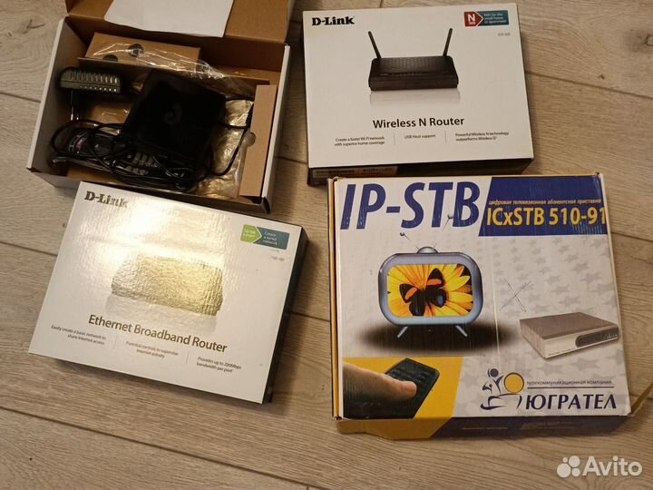 Маршрутизаторы разные б/у
