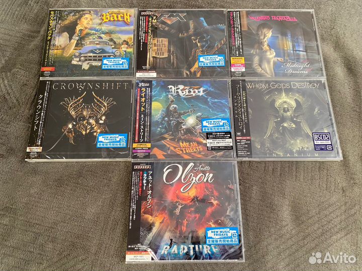 Японские компакт диски (CD japan), новые