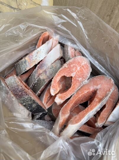 Стейки форели