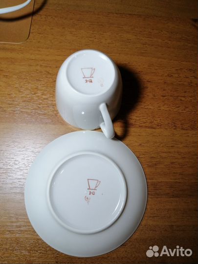 Чашка с блюдцем СССР