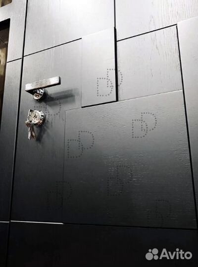 Железная входная группа с 3D панелью